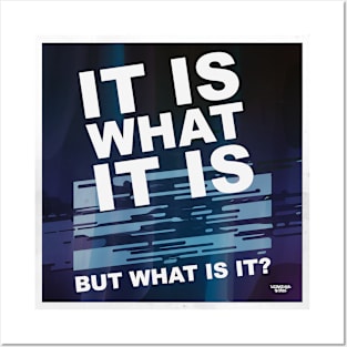 It is what it is Posters and Art